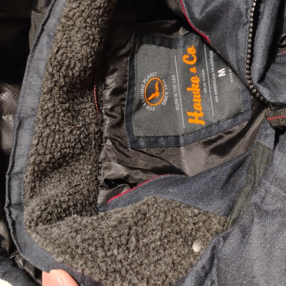 SALE! Hawke & Co. Harrison Quilted Puffer Duck Down Feathers Blend Winter Coat - Picture 15 of 15